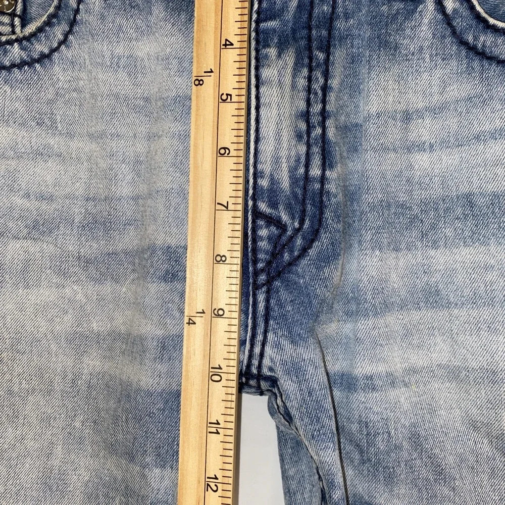 true religion jeans Men's 36x33 straight Light Budding Wash